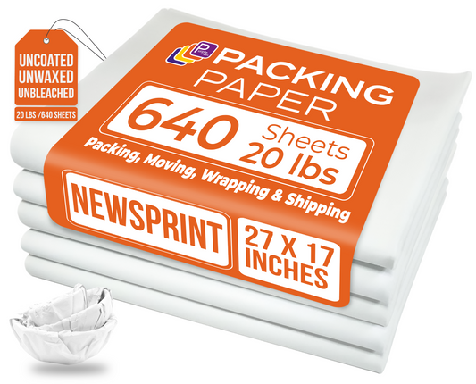 white packing paper for moving paper sheets newsprint paper