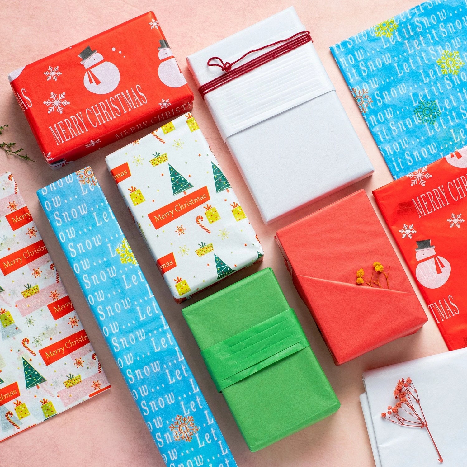 Christmas Wrapping Paper Christmas Tissue Paper Holiday Gift Wrapping Paper
