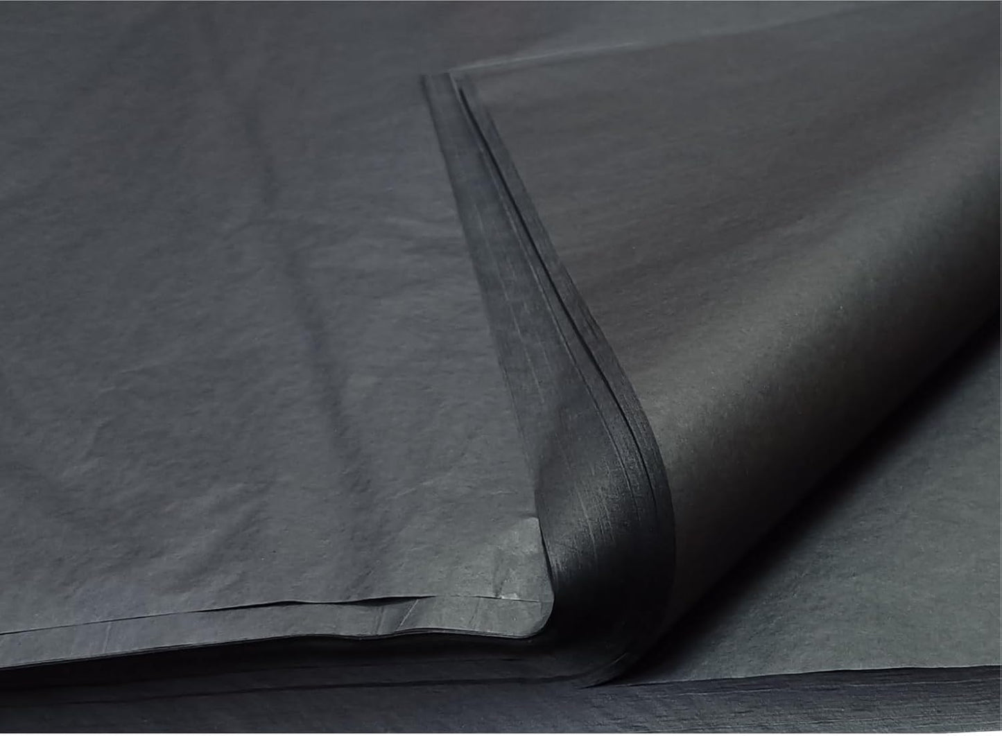 Black Tissue Paper for Gift Bags - 15"x20" Sheets (Pack of 100) - Bulk Black Tissue Paper Sheets for Wrapping, Crafting, and Gift Wrapping