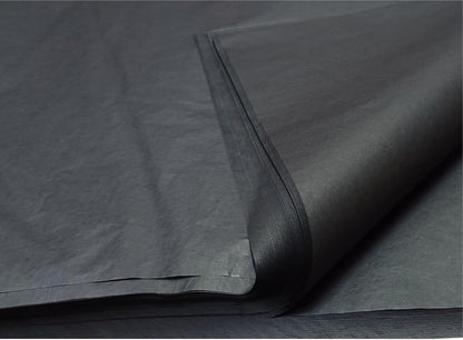 Black Tissue Paper for Gift Bags - 15"x20" Sheets (Pack of 100) - Bulk Black Tissue Paper Sheets for Wrapping, Crafting, and Gift Wrapping