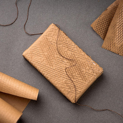 Honeycomb Packing Paper,15" W x 135' L Bubble Cushioning Wrap for Moving,Products & Gifts Wrapping Paper,Recyclable and Biodegradable Cushioning Packing Material