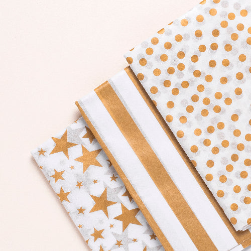 Gold Tissue Paper White Tissue Paper Holiday Tissue Paper