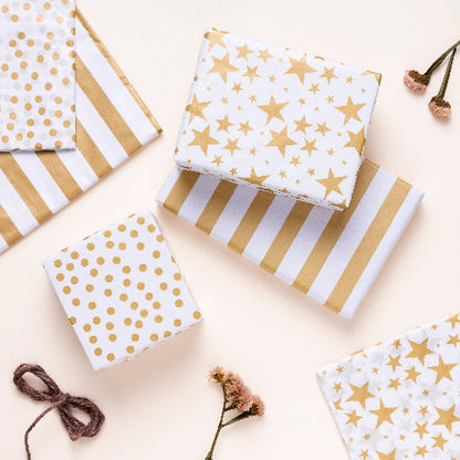Gift Tissue Paper for Gift Bags Holiday Tissue Paper Gold Tissue Paper