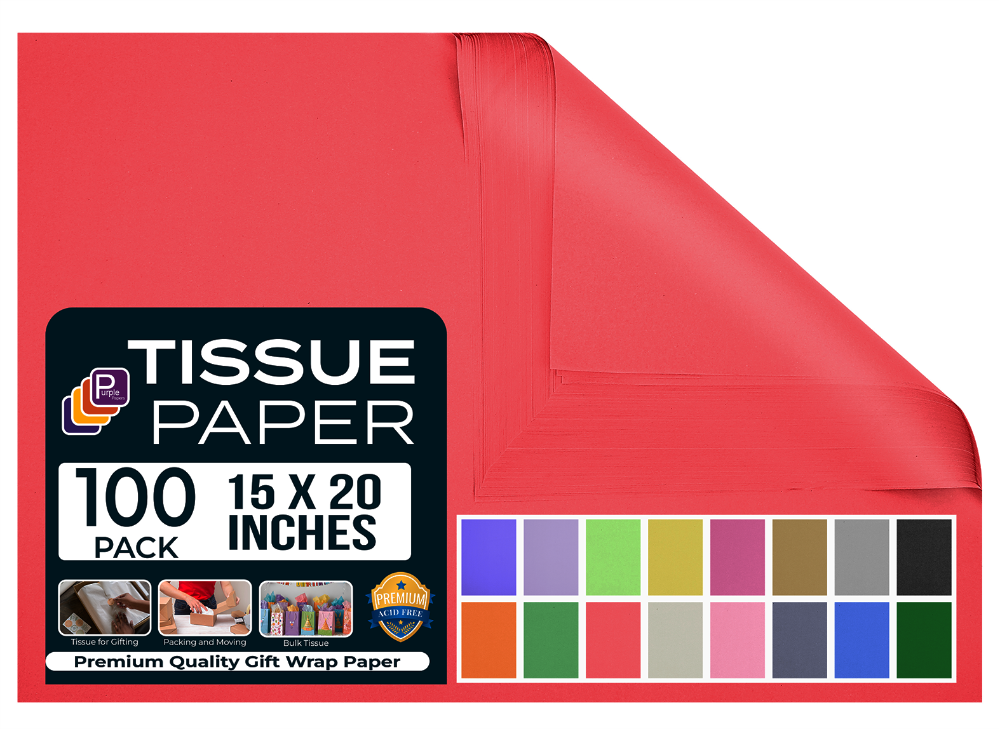Red Tissue Paper Gift Tissue Paper for Gift Bags